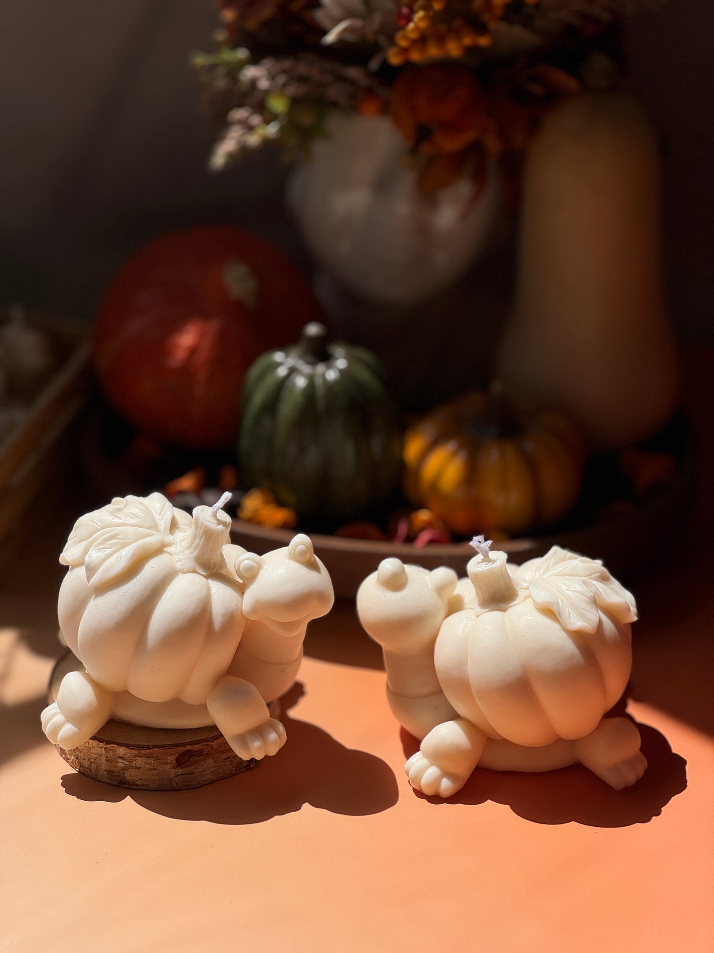 Autumn Sculptural Candles