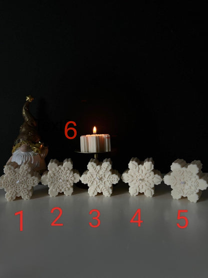 Snowflake Candles
