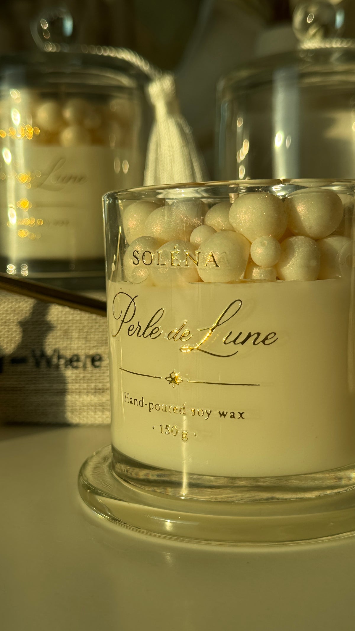 Perle de Lune — Hand-Poured Soy Candle | 150g