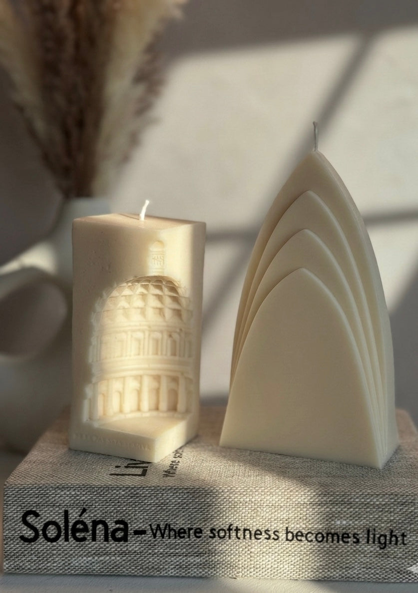 Rome & Dome Architectural Candles