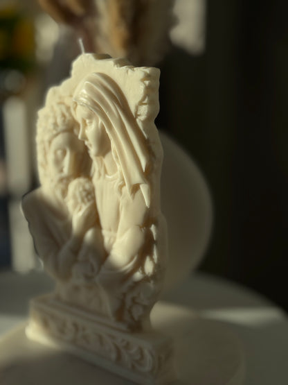 Sacred  Family Candle | Statuette