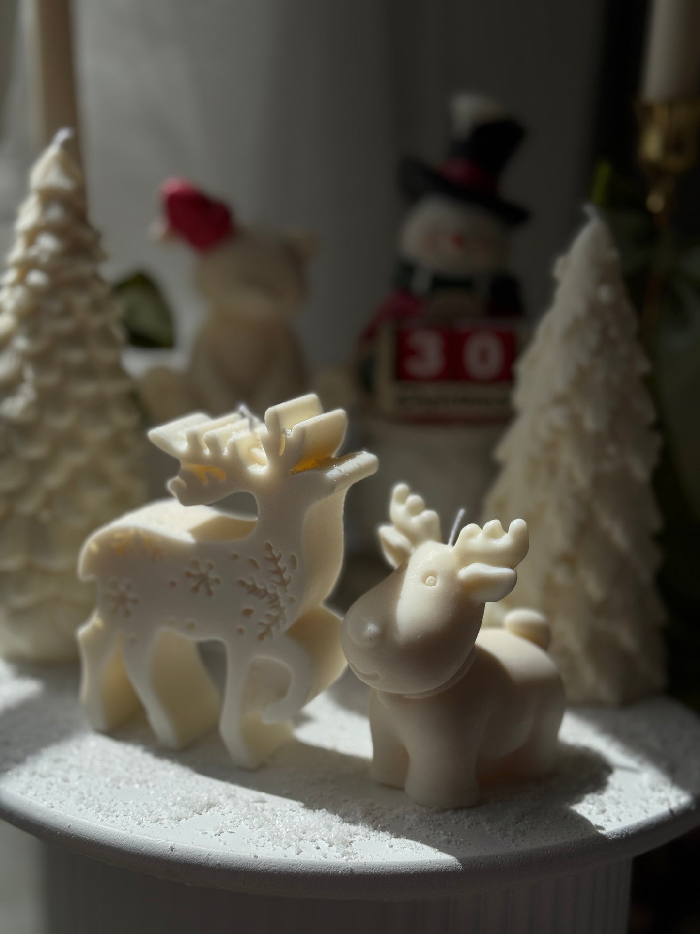Reindeer Candles