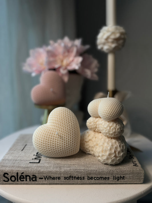 Hearts in Bloom Candles