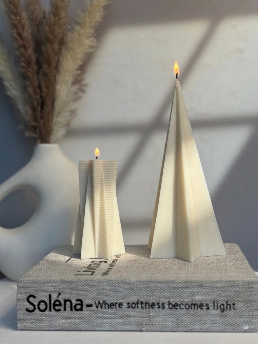 Linéa Collection - Pyramid Star Candles