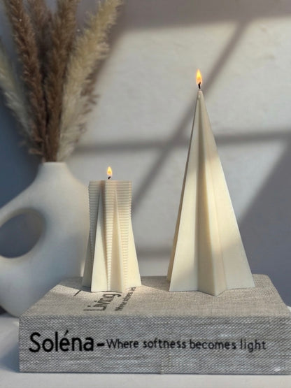 Linéa Collection - Pyramid Star Candles