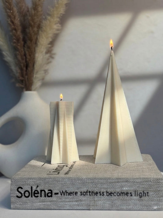 Linéa Collection - Pyramid Star Candles