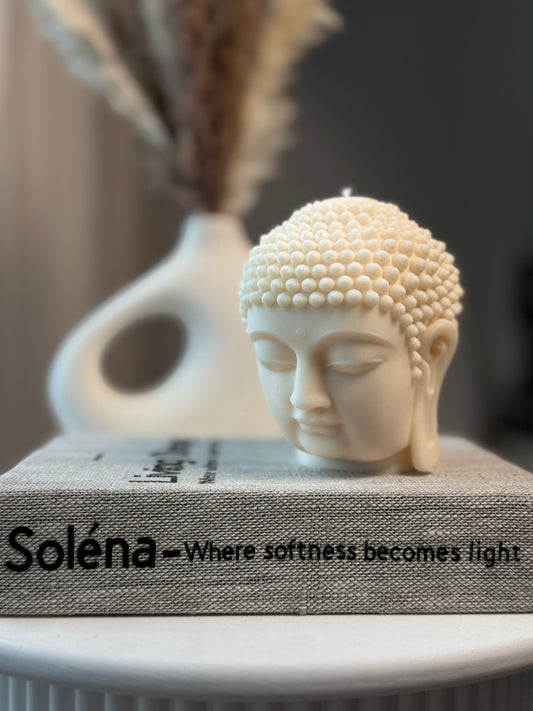 Buddha Sculptural Soy Wax Candle