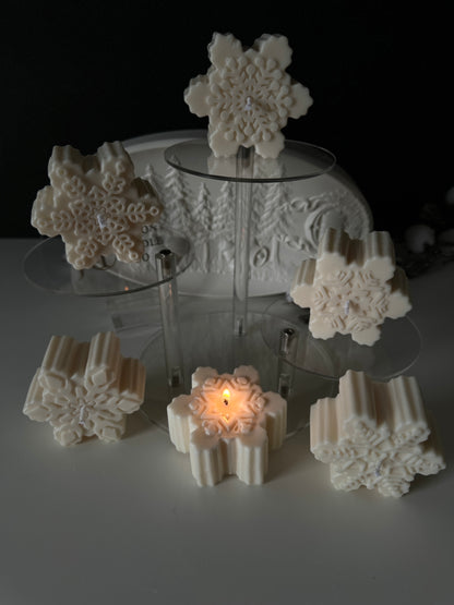 Snowflake Candles