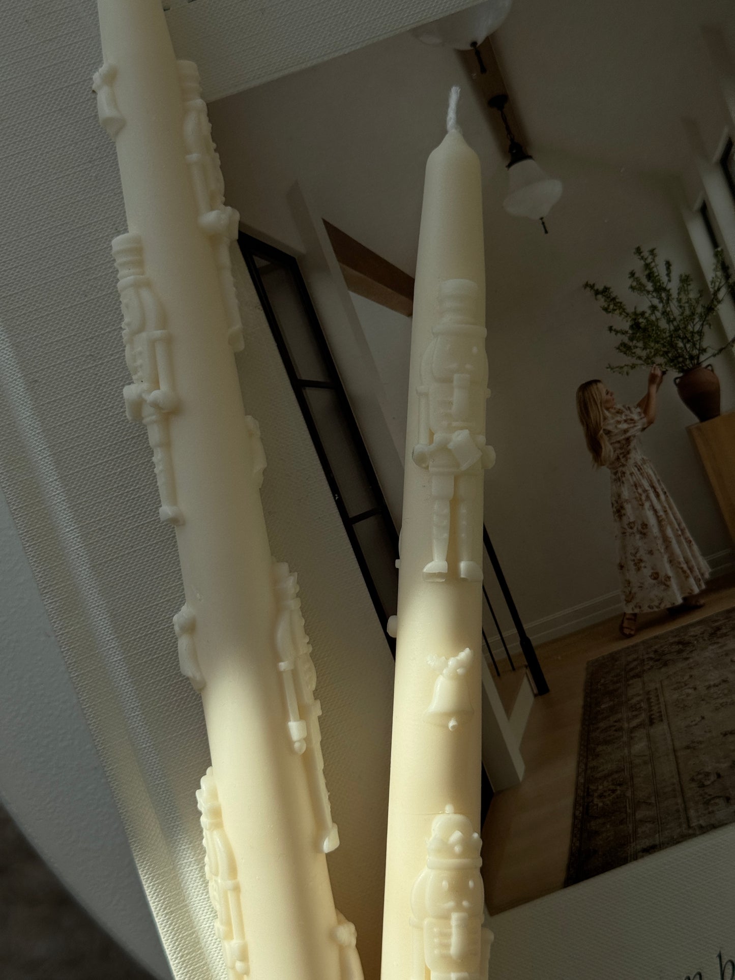 Christmas Taper Candles