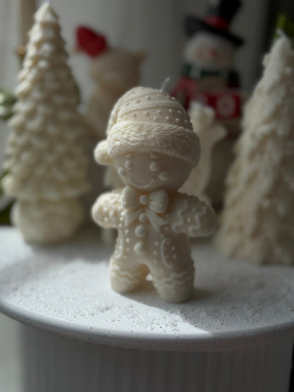 Gingerbread & Festive Bear Candle Collection