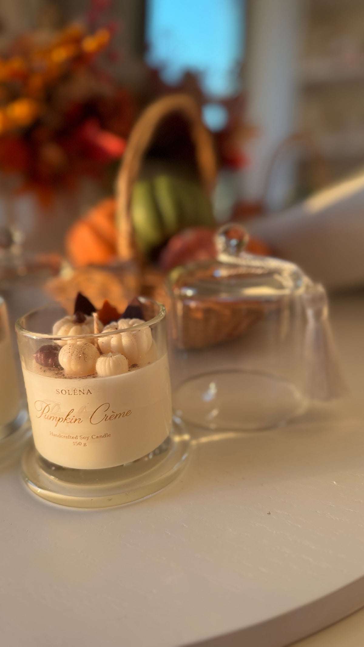 Pumpkin Crème — Handcrafted Soy Candle | 150g