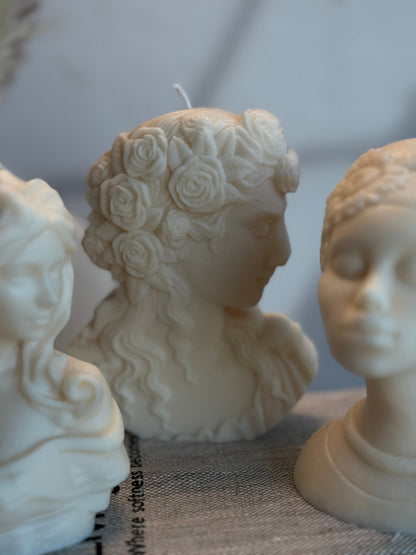 Muse Collection | Sculptural Bust Candles