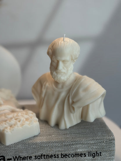 Philosophers & Masters Sculptural Candle Collection