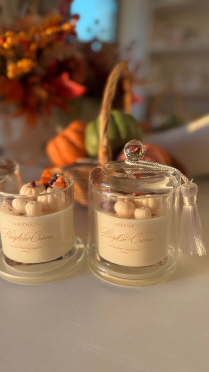 Pumpkin Crème — Handcrafted Soy Candle | 150g
