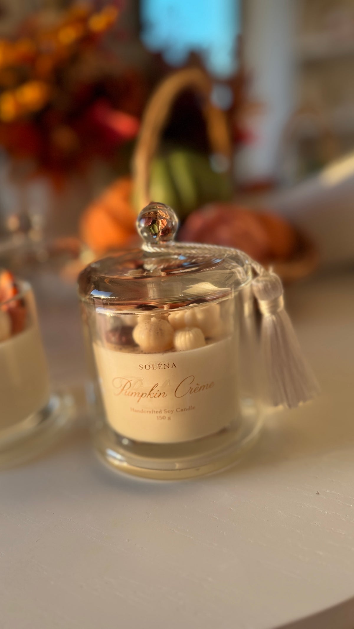 Pumpkin Crème — Handcrafted Soy Candle | 150g