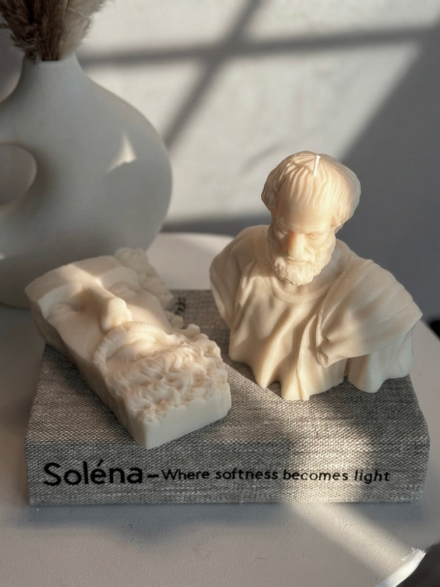 Philosophers & Masters Sculptural Candle Collection