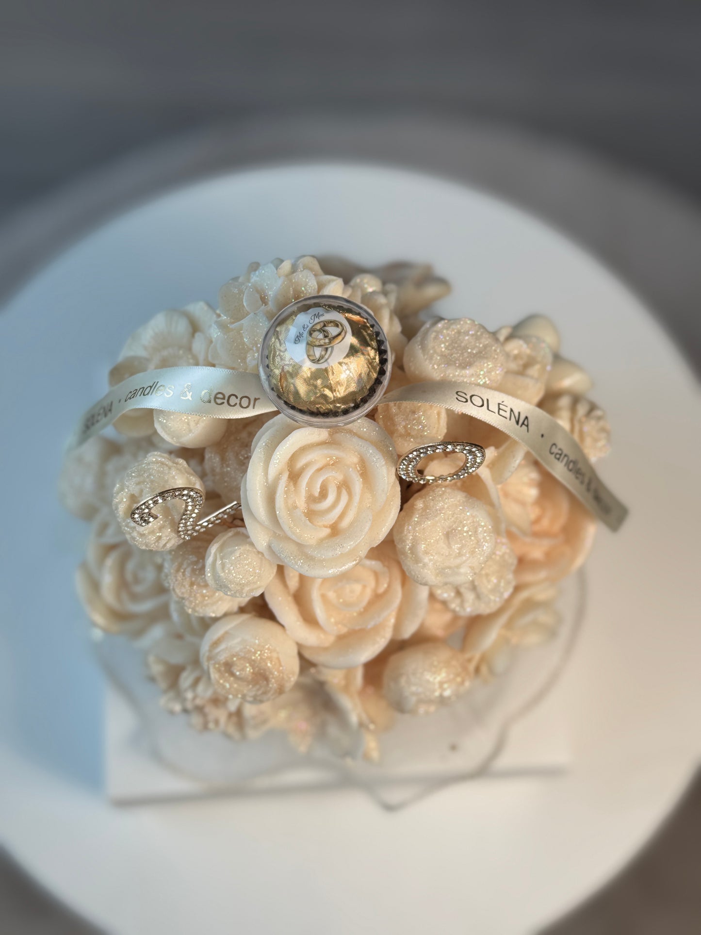 Celebration Wax Bouquet Flowers