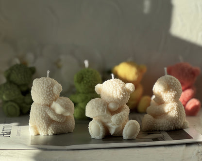 Teddy Bear Candle
