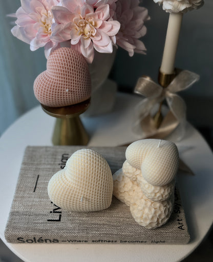 Hearts in Bloom Candles