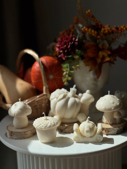 Autumn Sculptural Candles