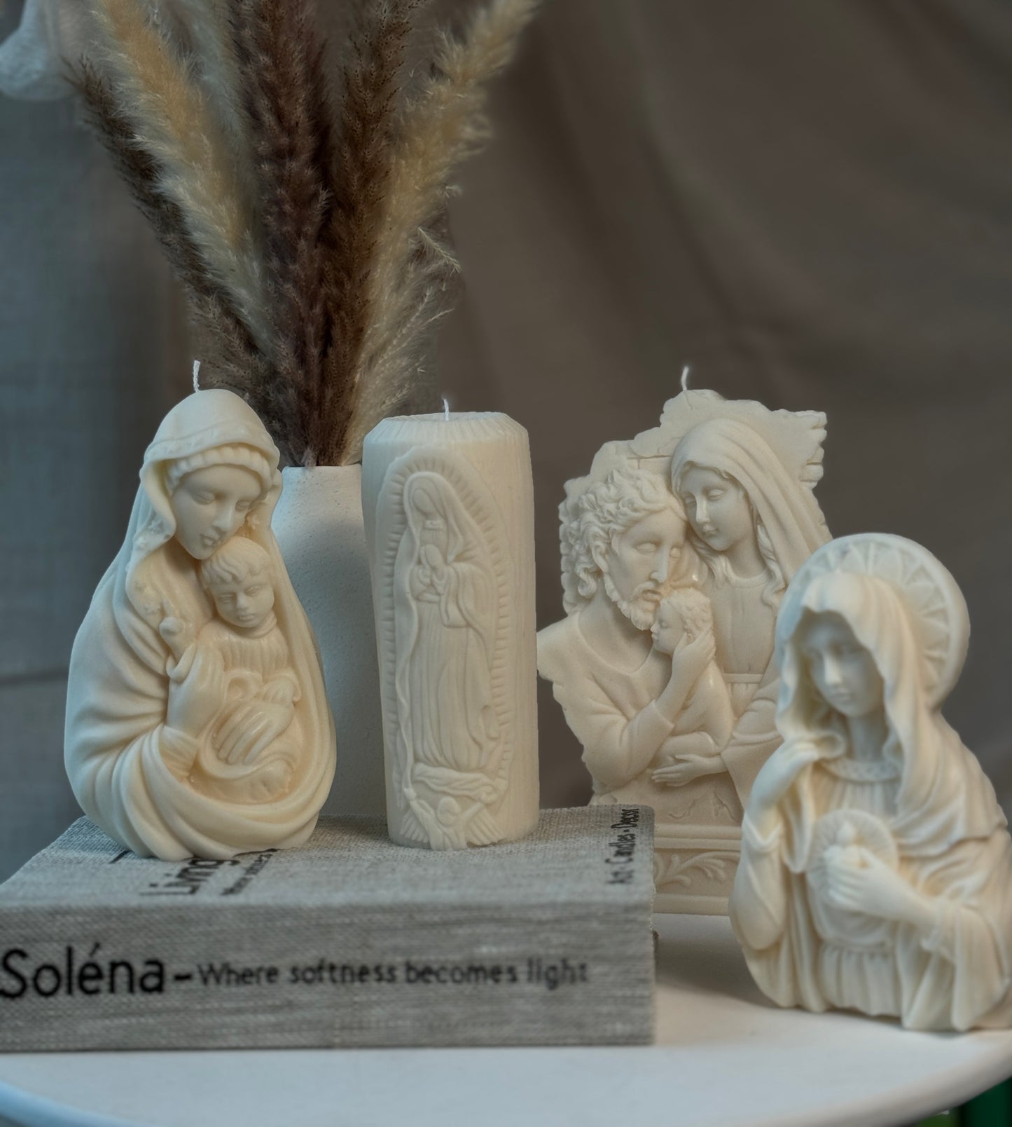 Sacred Glow Candles / Statuette