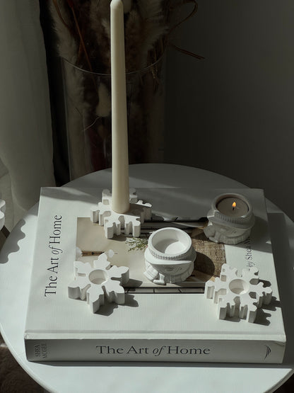 Winter Candle Holder Collection