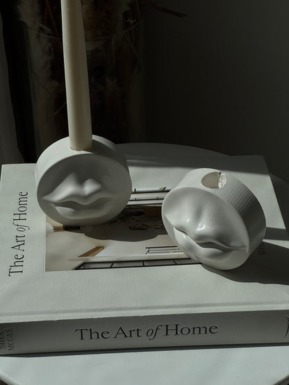 Muse Lips | Holder Candle