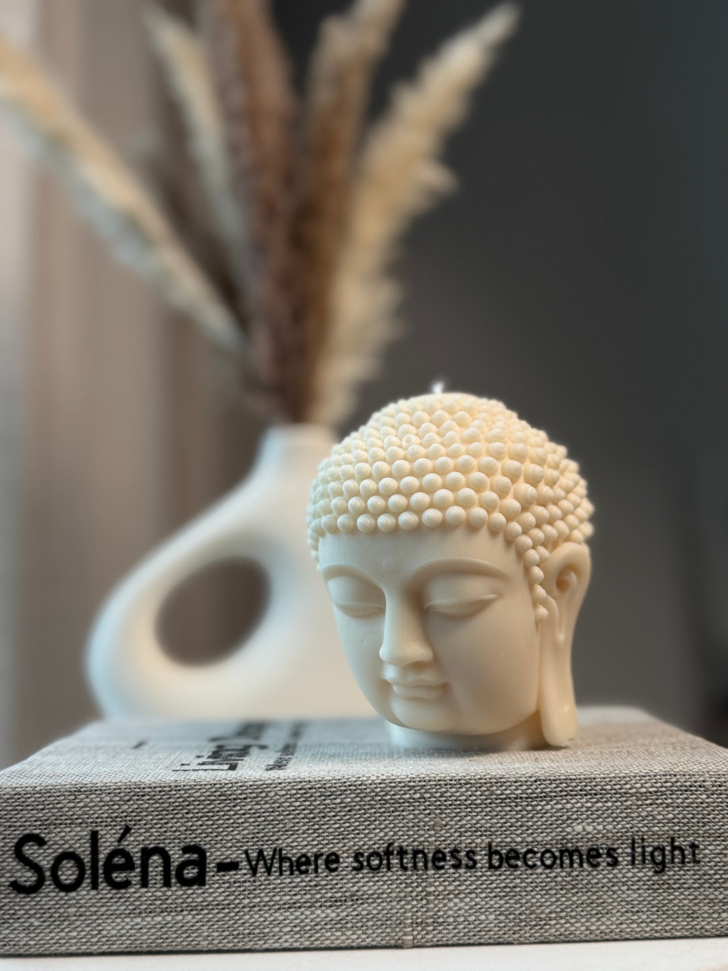 Buddha Sculptural Soy Wax Candle