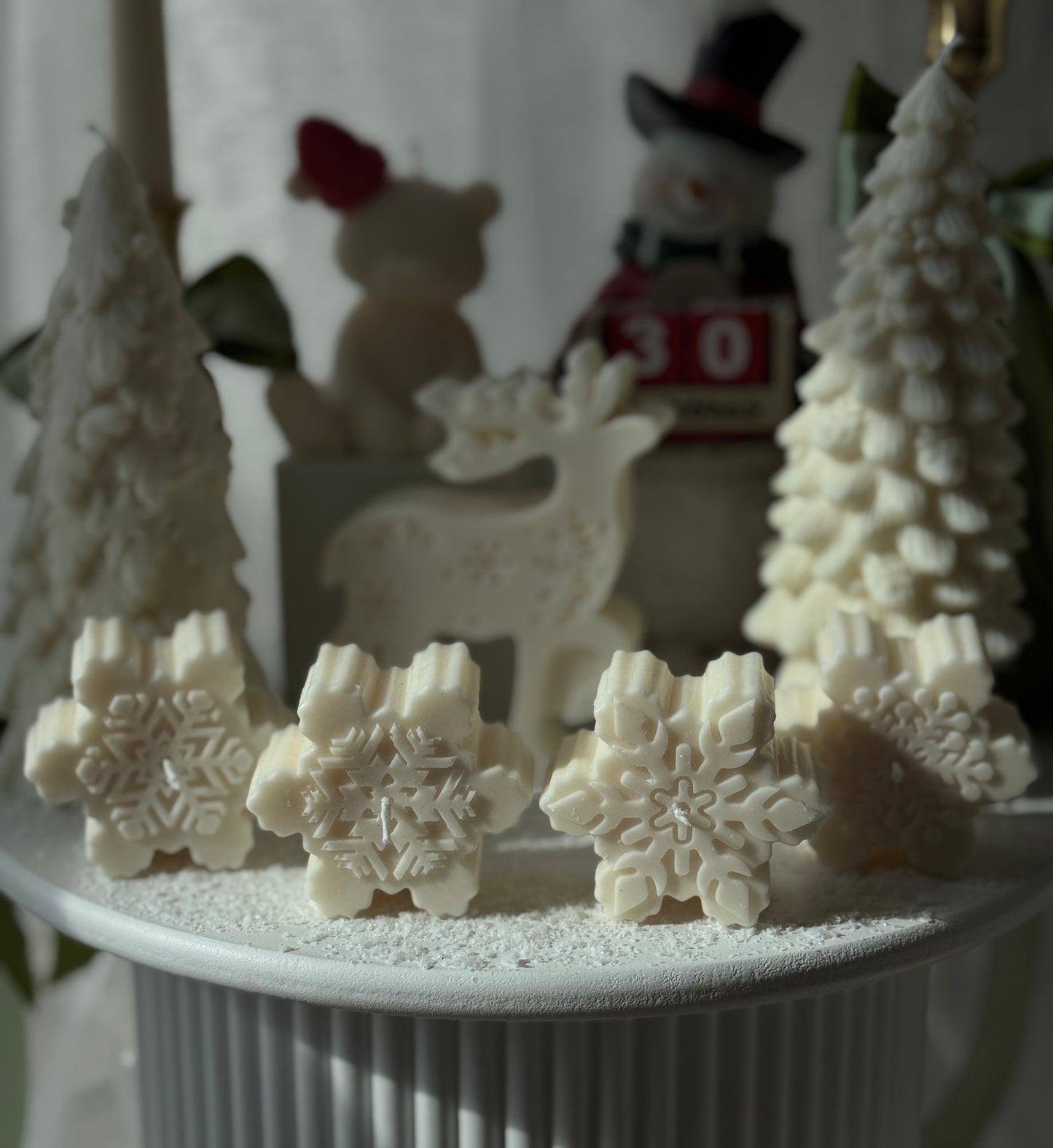 Snowflake Candles