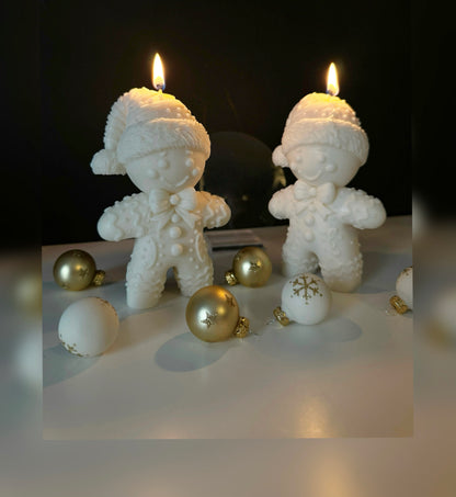 Gingerbread & Festive Bear Candle Collection