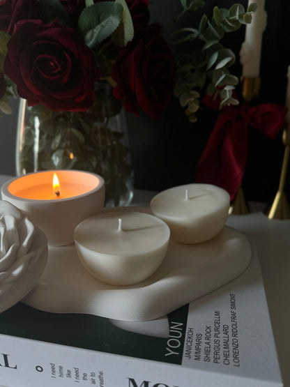Rose Cachette- Scented Candle & Jewelry Jar