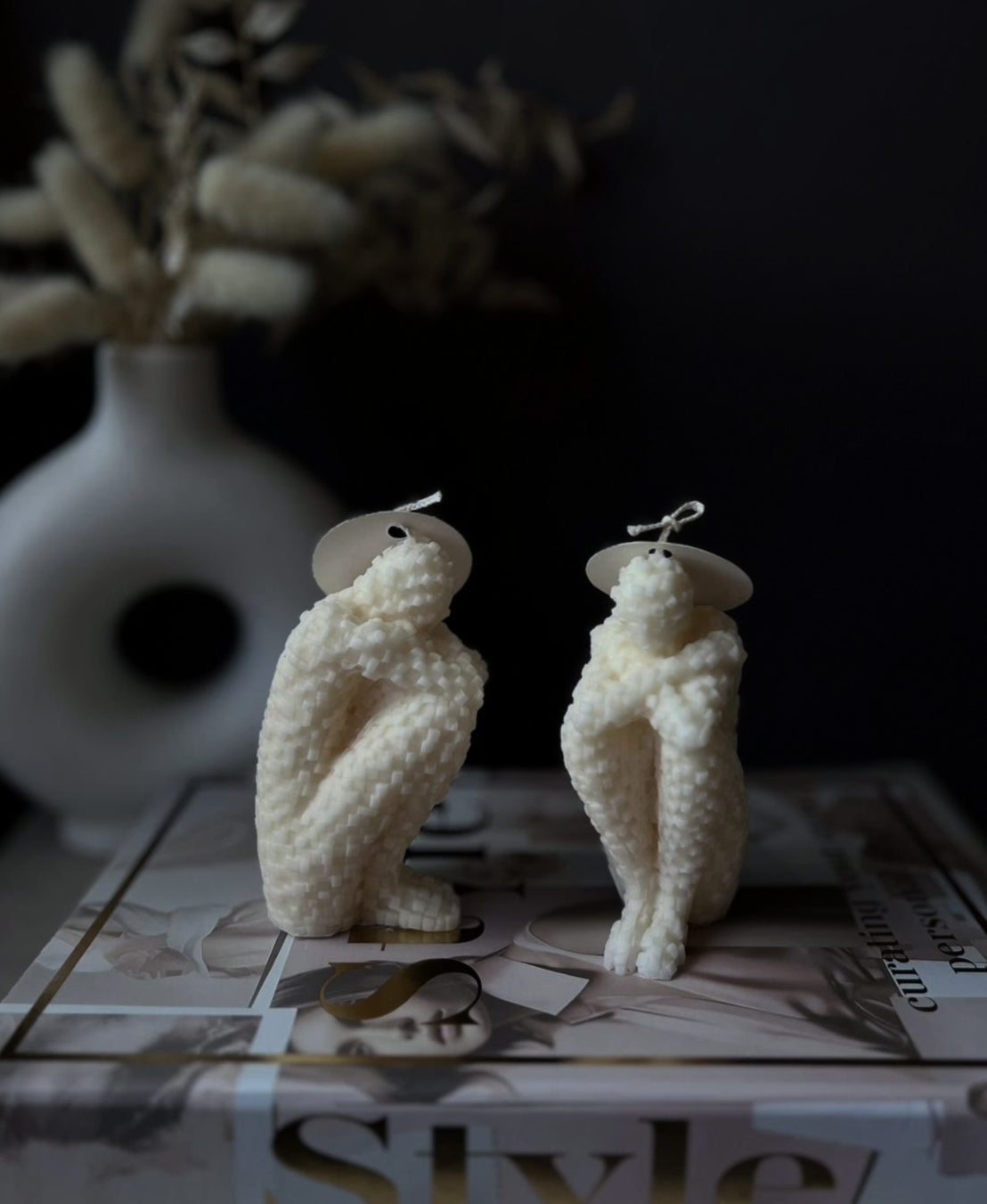 Abstract Forms Candles