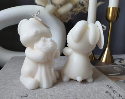 Bunny Love Candle