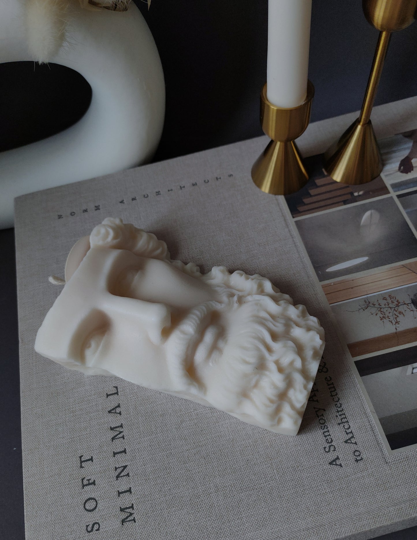 Michelangelo & David Candles
