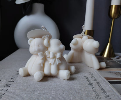 Twin & Snuggle Bear Candle