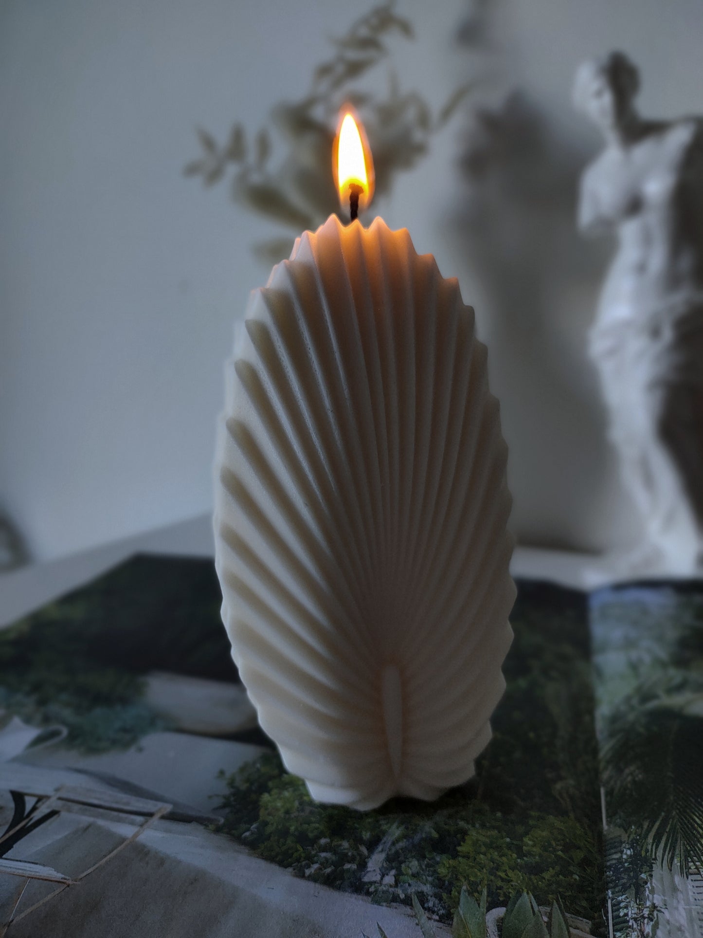 Palm Leaf Candle