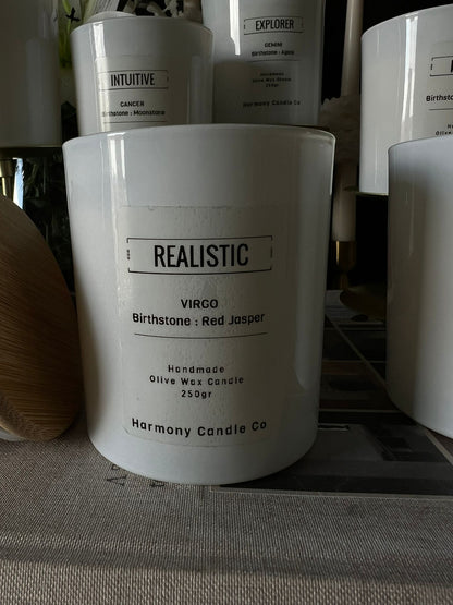 Birthstone Zodiac Candle