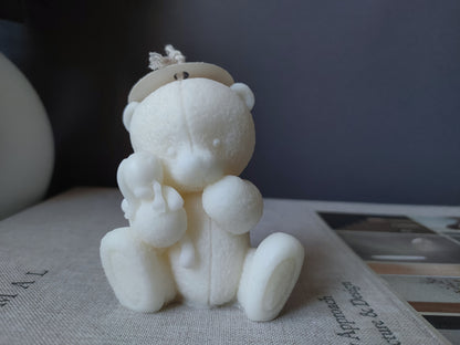 Twin & Snuggle Bear Candle